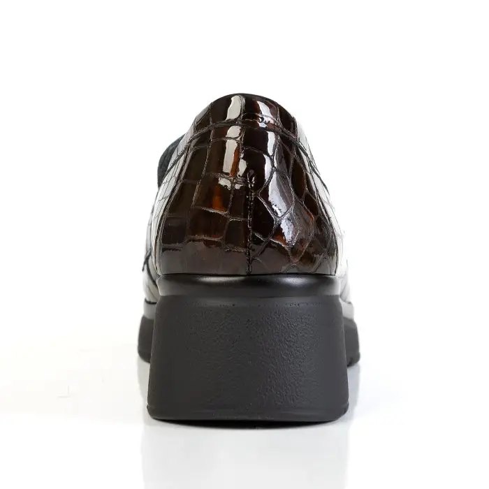 Лоферы женские PITILLOS 186302 коричневый