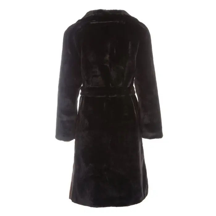 Пальто короткое женское Jily Peng 172511 коричневый