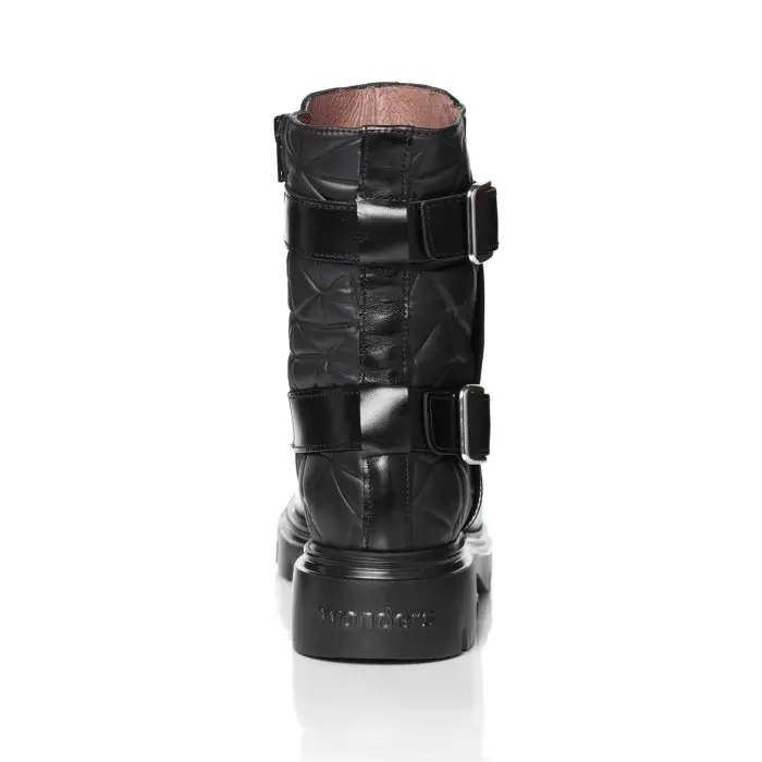 Полусапоги женские Wonders 183707 черный