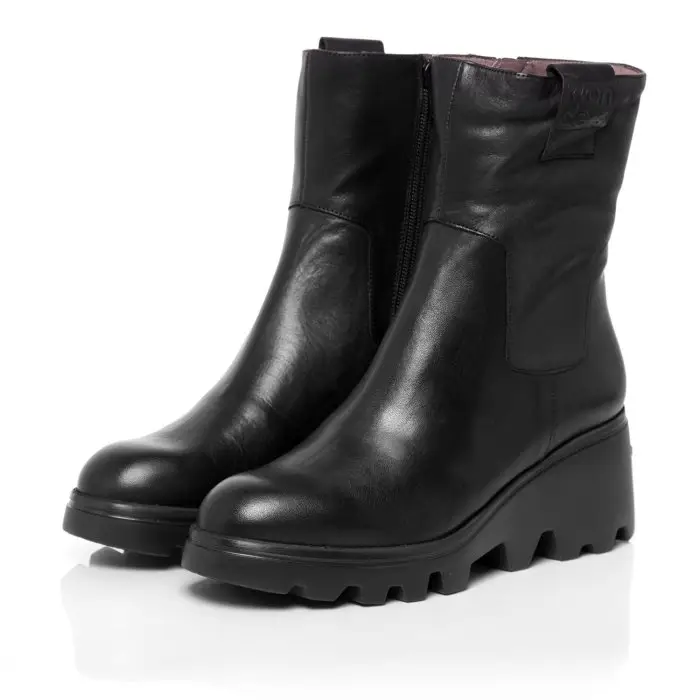 Полусапоги женские Wonders 183963 черный