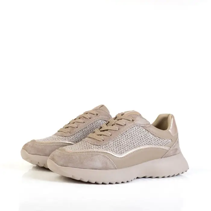Кроссовки женские PAOLO MORO 187782 бежевый