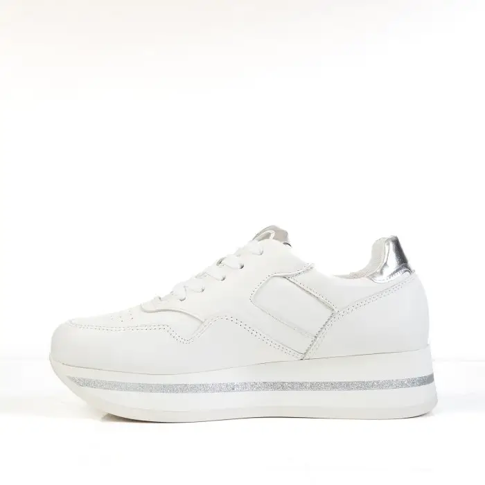 Кроссовки женские Emanuele  Gelmetti 187846 белый