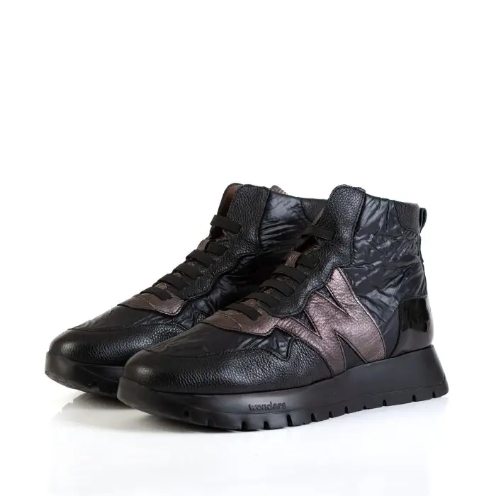 Ботинки женские Wonders 185213 черный