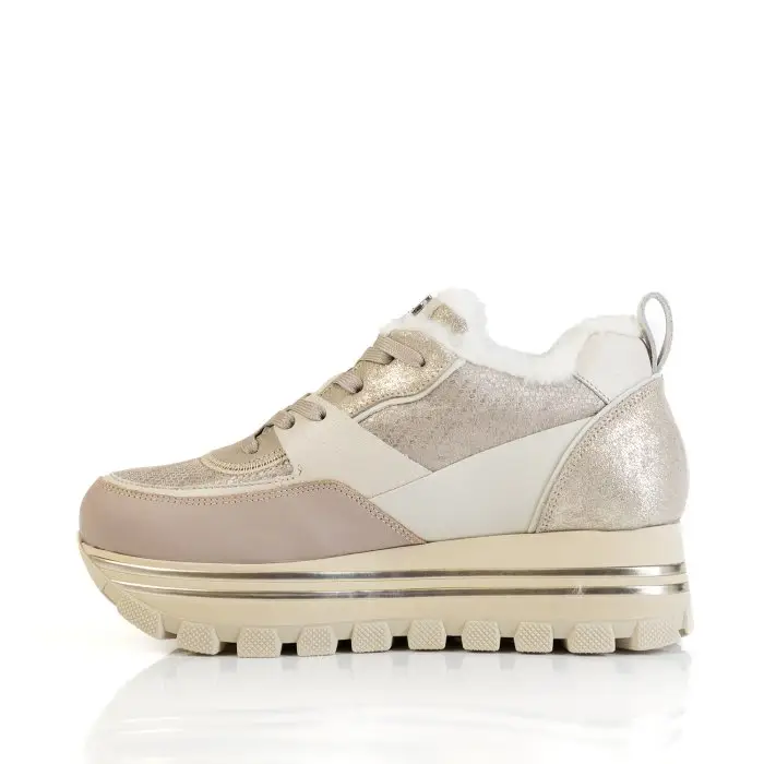 Кроссовки женские Emanuele  Gelmetti 184674 бежевый