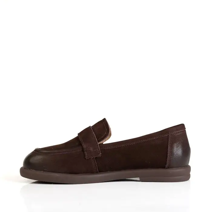 Лоферы женские MADIA MARA 187224 коричневый