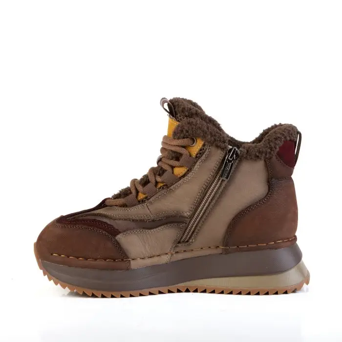 Кроссовки женские PAOLO MORO 185976 коричневый