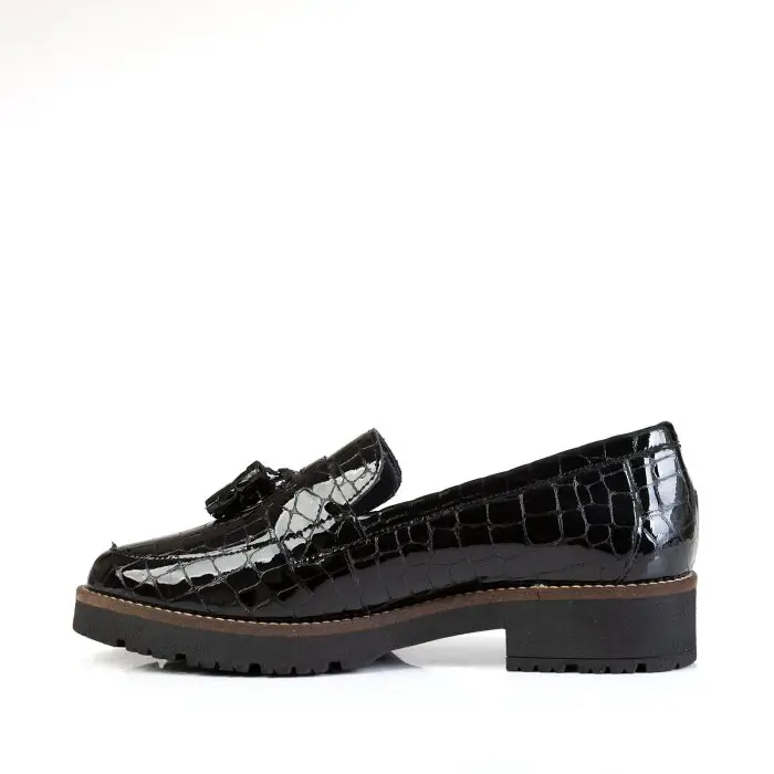 Лоферы женские PITILLOS 186306 черный