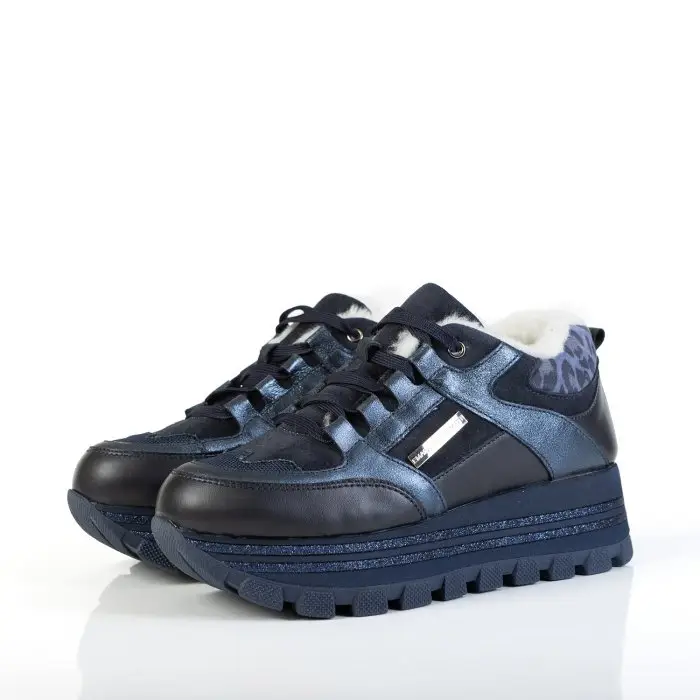 Кроссовки женские Emanuele  Gelmetti 184669 синий