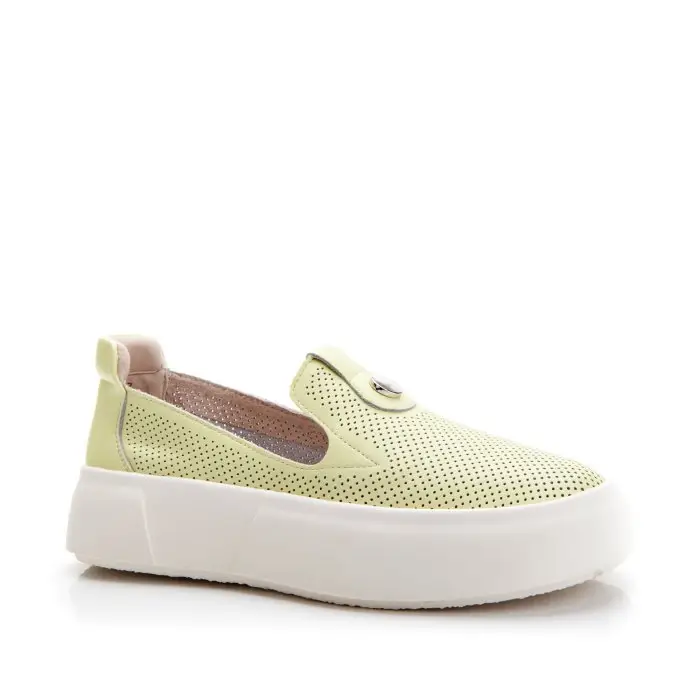 Лоферы женские Pirochi 187455 желтый