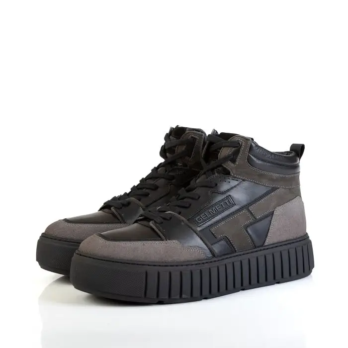 Ботинки мужские Emanuele  Gelmetti 184690 серый