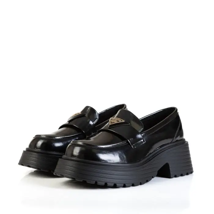 Лоферы женские Pirochi 187458 черный