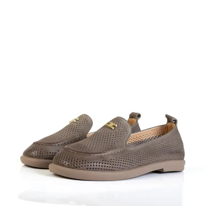 Лоферы женские MADIA MARA 187774 серый