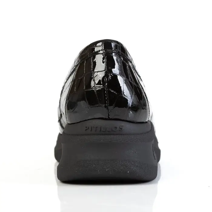 Лоферы женские PITILLOS 186348 черный