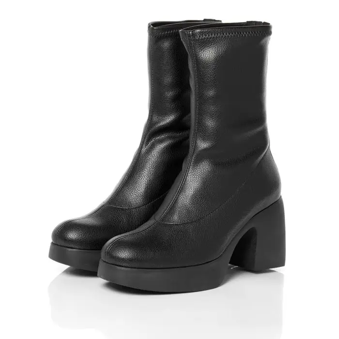 Полусапоги женские Wonders 183439 черный