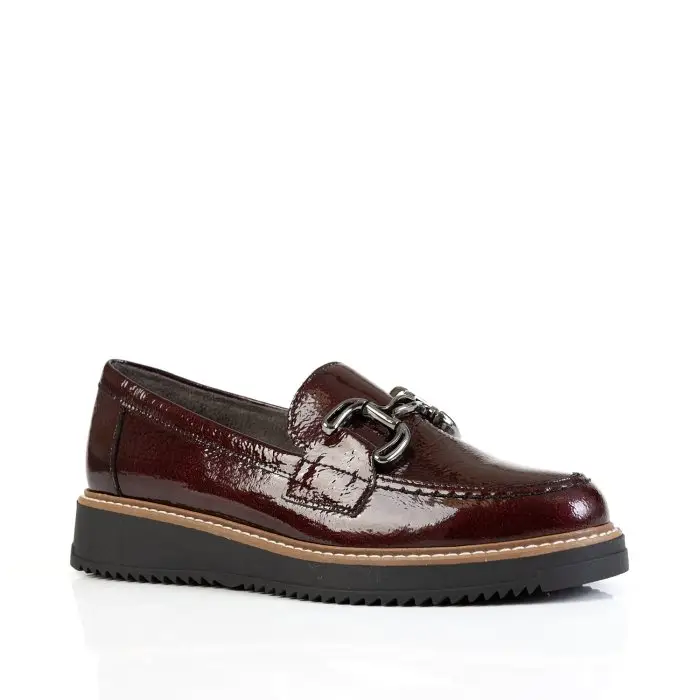 Лоферы женские PITILLOS 186303 красный