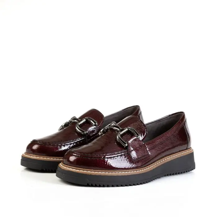 Лоферы женские PITILLOS 186303 красный