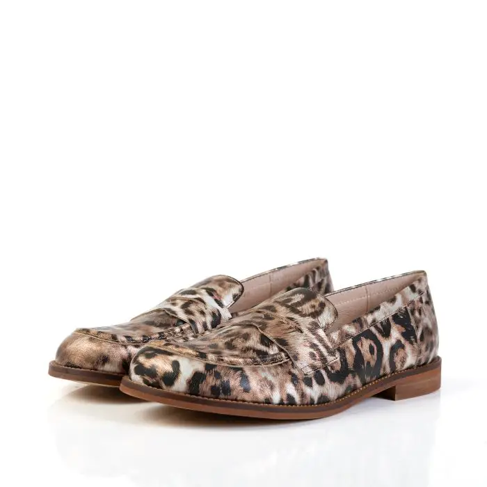 Лоферы женские Wonders 187399 серебряный