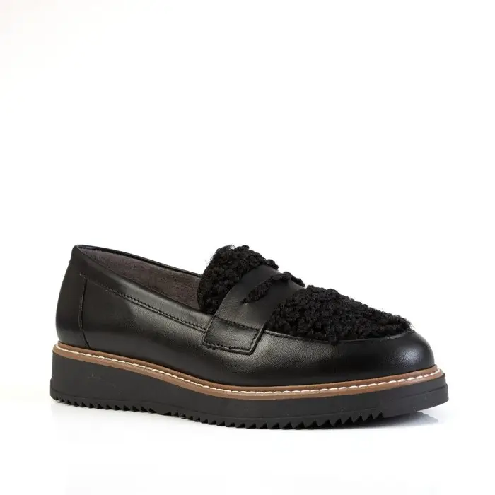 Лоферы женские PITILLOS 186330 черный