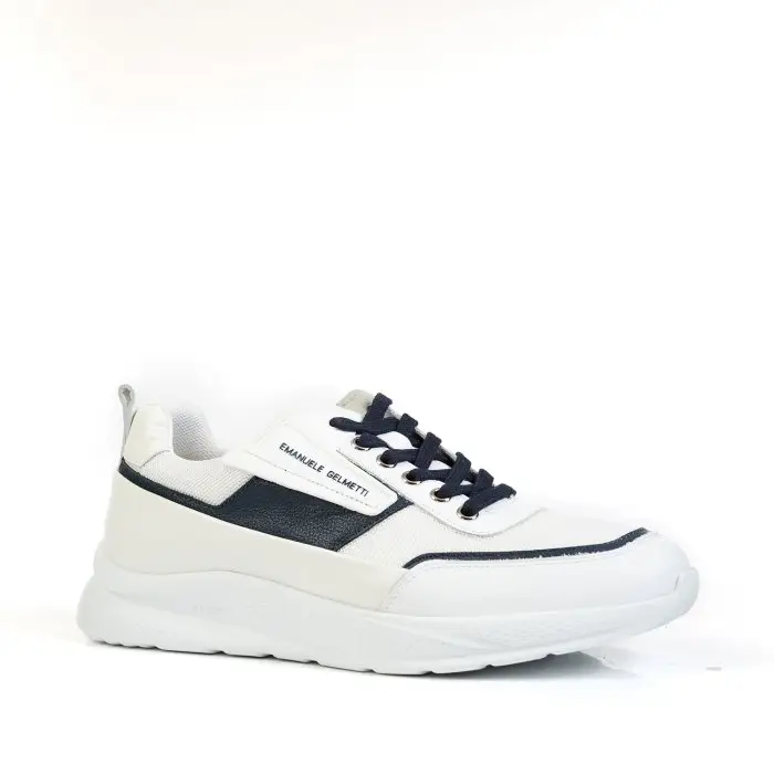Кроссовки мужские Emanuele  Gelmetti 187858 белый