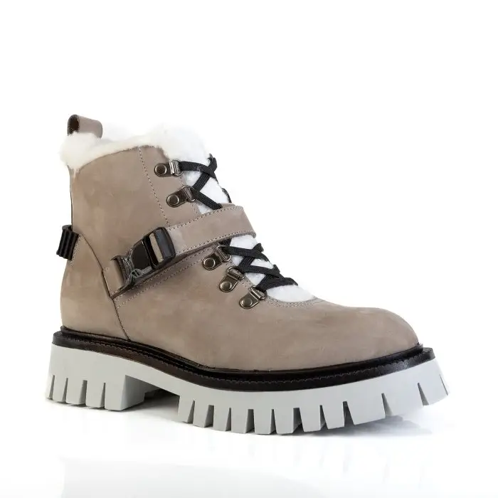 Ботинки женские Emanuele  Gelmetti 184680 серый