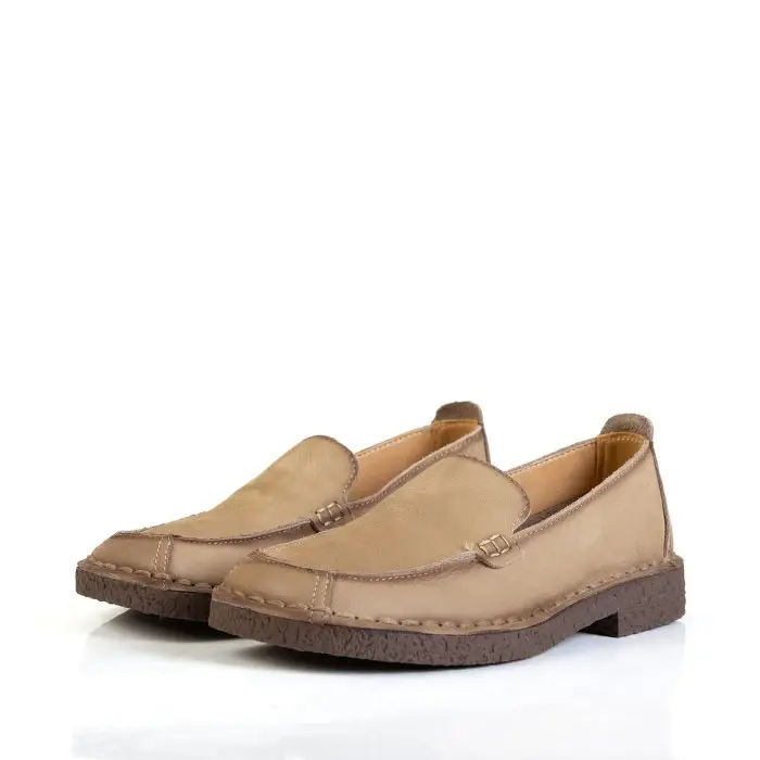Лоферы женские PAOLO MORO 187788 бежевый