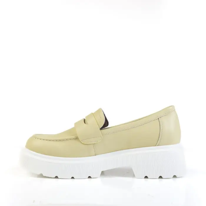 Лоферы женские Pirochi 187448 зеленый