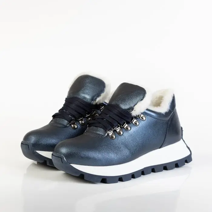 Кроссовки женские Emanuele  Gelmetti 184653 синий