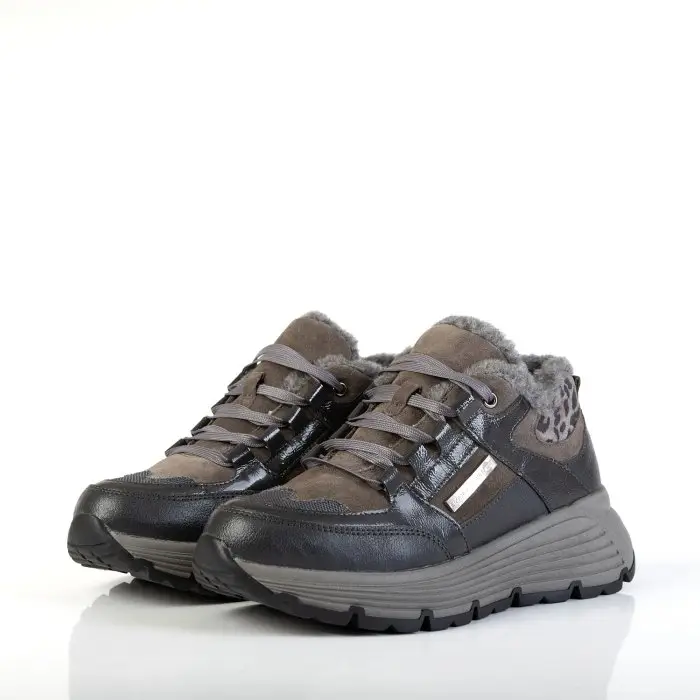 Кроссовки женские Emanuele  Gelmetti 184668 коричневый