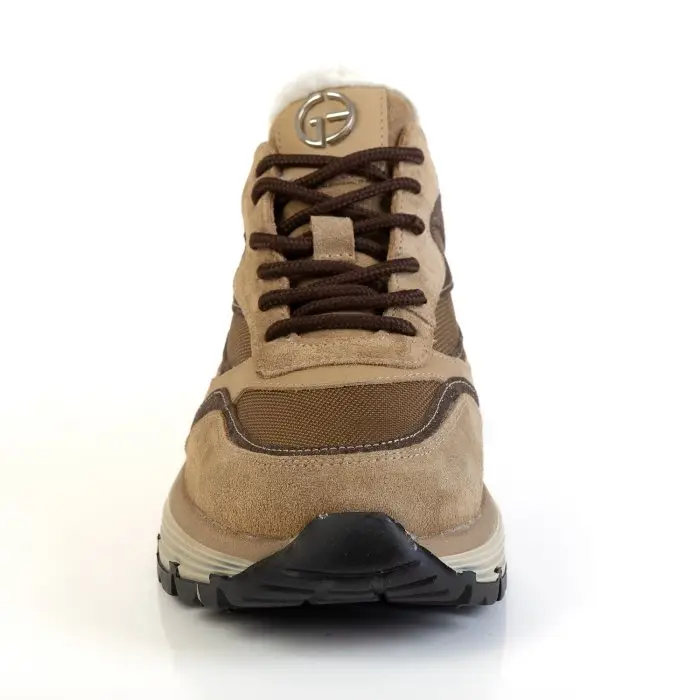 Кроссовки женские Emanuele  Gelmetti 184650 коричневый