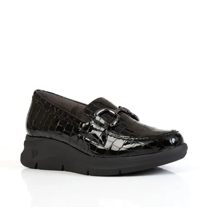 Лоферы женские PITILLOS 186348 черный