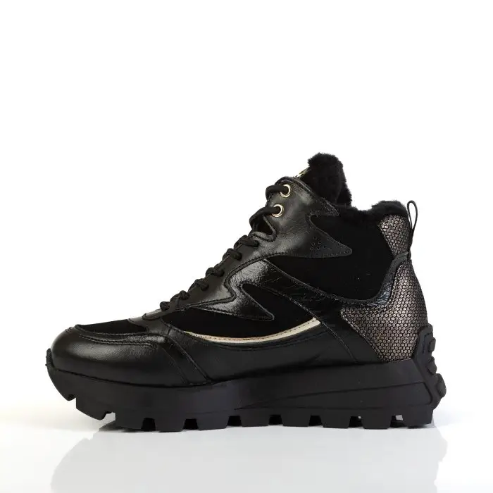 Кроссовки женские Emanuele  Gelmetti 184686 черный