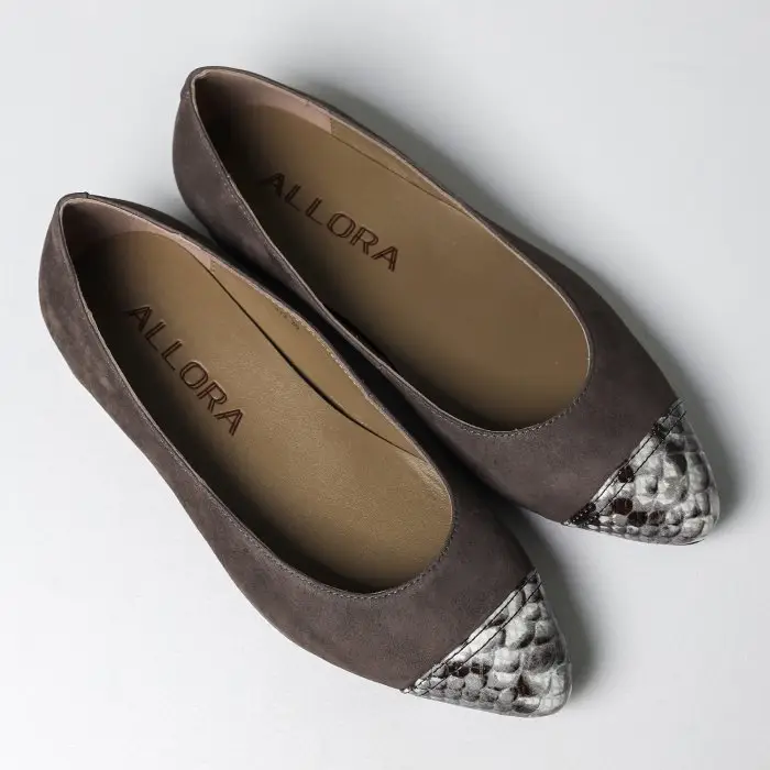 Туфли женские ALLORA 185780 серый