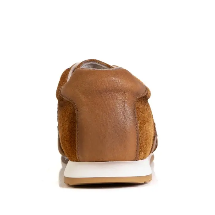 Кеды женские PAOLO MORO 187207 коричневый