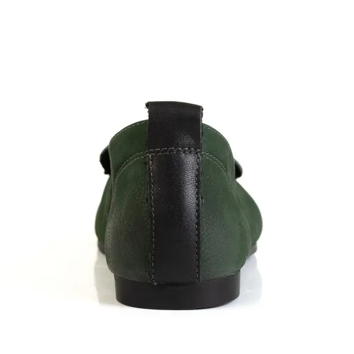 Лоферы женские MADIA MARA 187217 зеленый