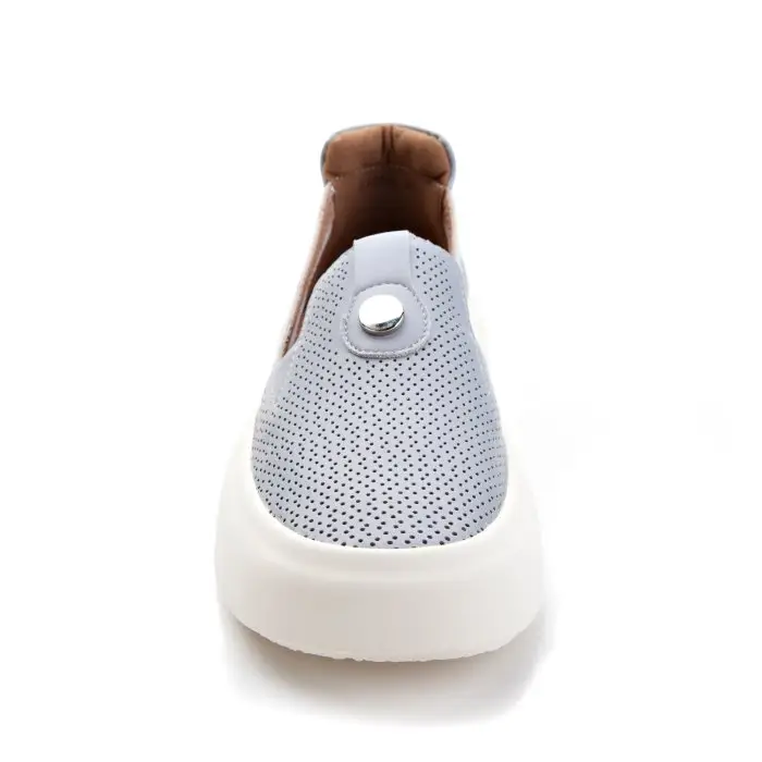 Лоферы женские Pirochi 187454 голубой