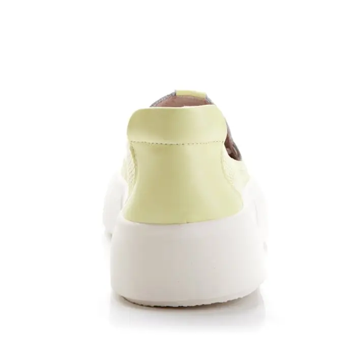 Лоферы женские Pirochi 187455 желтый