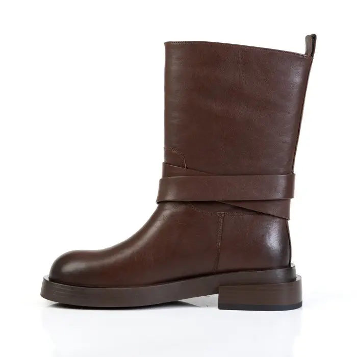 Полусапоги женские STIVALLI 187077 коричневый