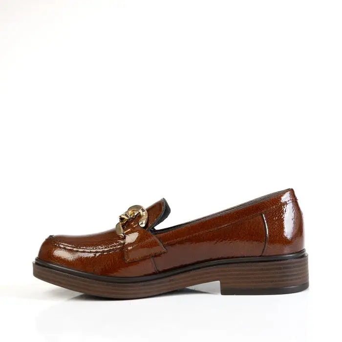 Лоферы женские PITILLOS 186314 коричневый