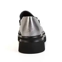 Лоферы женские Fru.it 185223 серебряный