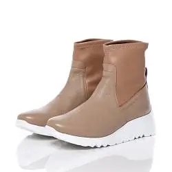 Полусапоги женские Wonders 183485 бежевый