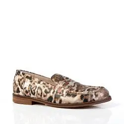 Лоферы женские Wonders 188296 серебряный