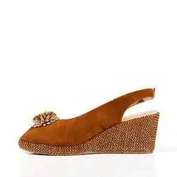 Босоножки женские PITILLOS 188223 коричневый