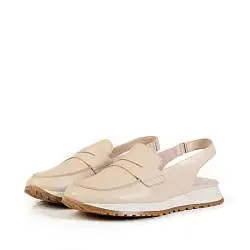 Лоферы женские Wonders 188279 бежевый