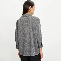 Рубашка женская ElectraStyle 174028 серый
