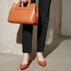 Туфли женские BRERA 169463 оранжевый