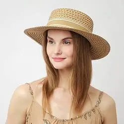 Шляпа женская Fabretti 175447 бежевый