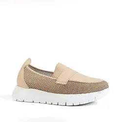 Лоферы женские Wonders 187896 бежевый
