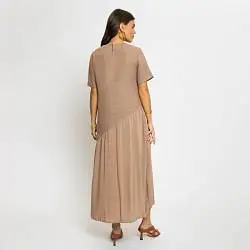 Платье женское ElectraStyle 165599 бежевый