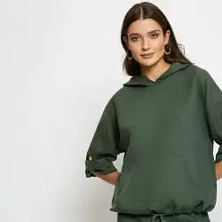 Блуза женская ElectraStyle 167575 зеленый