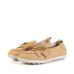 Лоферы женские Wonders 188282 бежевый